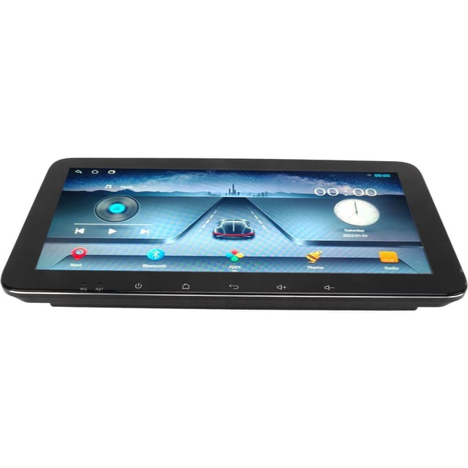Navigation GPS pour voiture 11,3 pouces Écran tactile 2 Go de RAM 32 Go de ROM Quad Core Bluetooth Radio Stéréo FM Support WiFi pour Android 11 gray