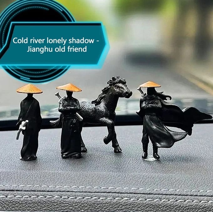 50mm Hars Minifiguur – Japanse & Chinese Ninja Samurai Warrior Beeldjes