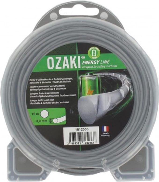 OZAKI, Nylon Maaidraad, 15 meter, 3.0mm