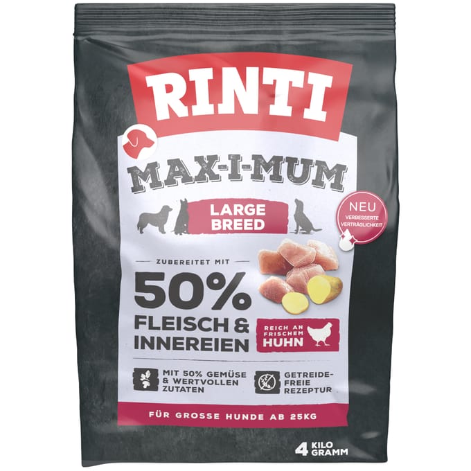 RINTI Max-I-Mum Large Breed Kip - 4 kg