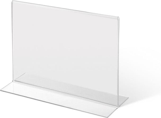 T Standaard Menuhouder Acryl A5 Landschap - Syna TA5PXS