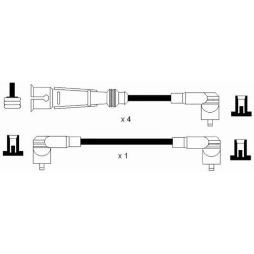 Bougiekabelset NGK 0947
