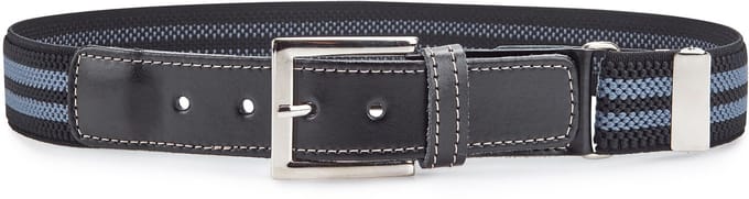 Ladeheid - Kinder Elastische Riem - 5-14 Jaar tot 85 cm – 28-Zwart – LA-TG-P23R