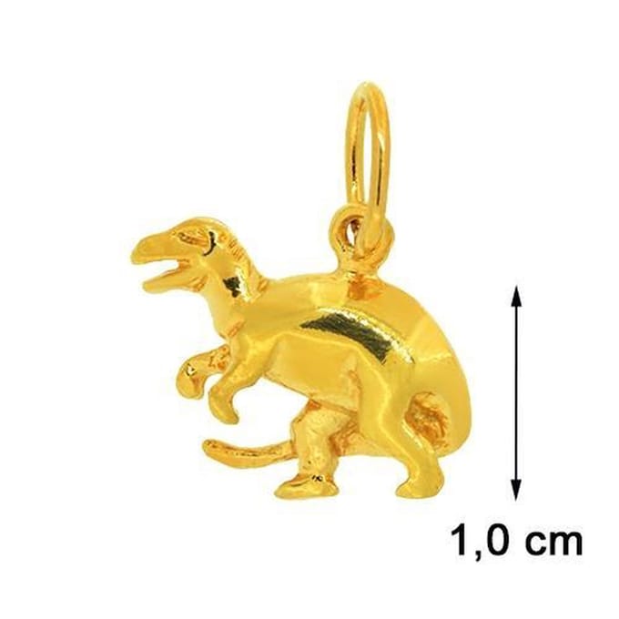 Blinx Jewels Vergulden Hanger Dinosaurus