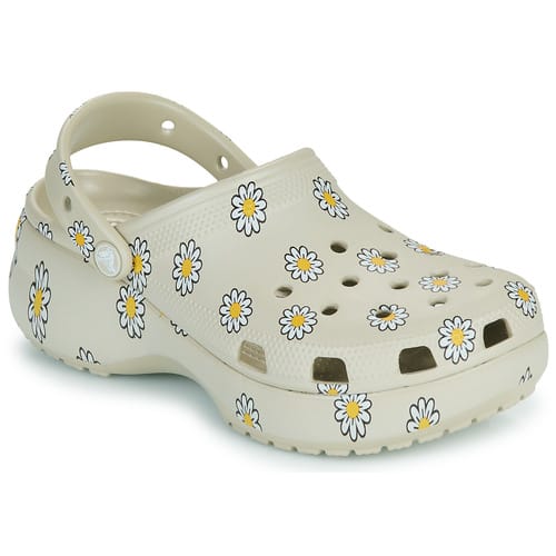 Klompen Crocs CLASSIC PLATFORM FLORAL CLOG