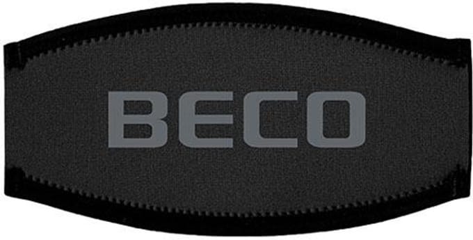 BECO neopreen hoofdband voor duikbrillen - zwart