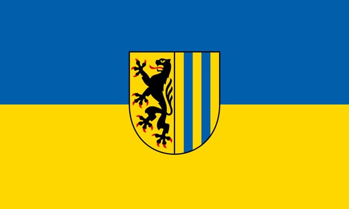 Vlag Leipzig 100x150cm