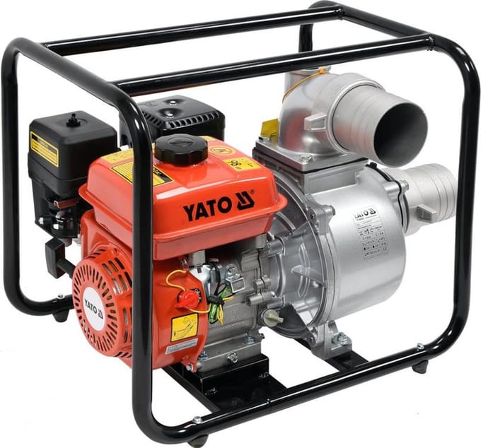 YATO Benzine Waterpomp 4 KW (4000 Watt) 78M3/H