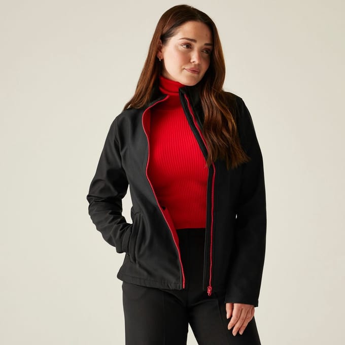 Jas Hiking Dames Waterdicht Ademend Ablaze Printable Softshell