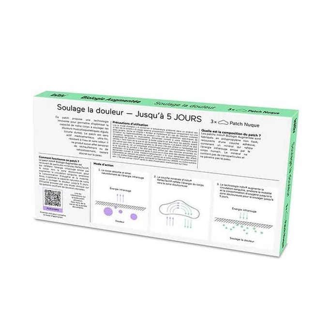 Initiv Patch nuque - Soulage la douleur jusqu’à 5 jours – Boite de 3 patchs