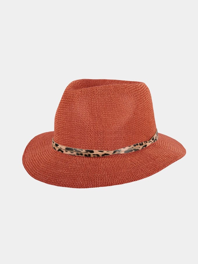 Hatland Chelsea Hoed - Dames Hoeden - Brick