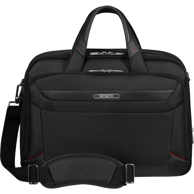 Samsonite Laptopschoudertas - Pro-Dlx 6 Bailhandle 15.6 inch Uitbreidbaar 16/23 l - Black