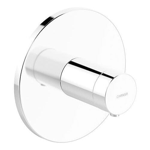 Hansaliving ready-mounted set with functional unit thermostatic mixer, round rosette 40569083