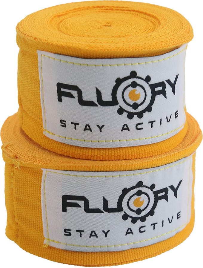Fluory Boksbandages Hand Wraps Oranje 300 cm