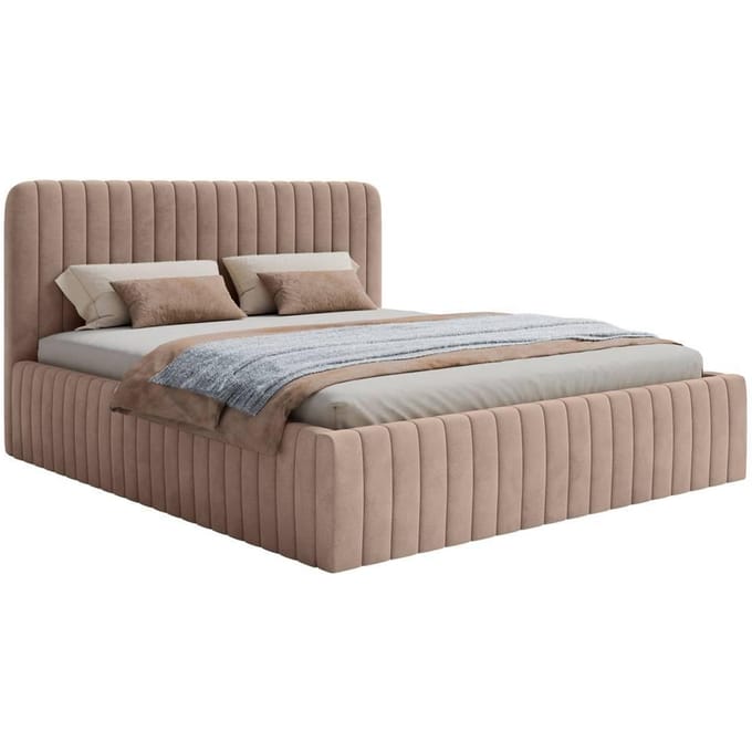 Bedframe Destro velvet met opbergruimte 140 x 200 | NADUVI Collection