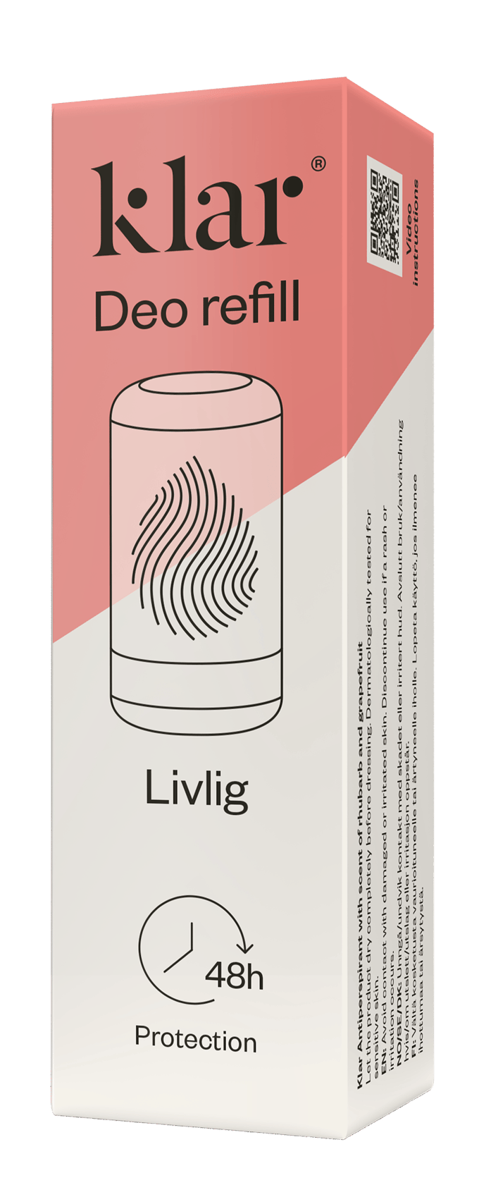 Klar Deo Refill Livlig 50 ml