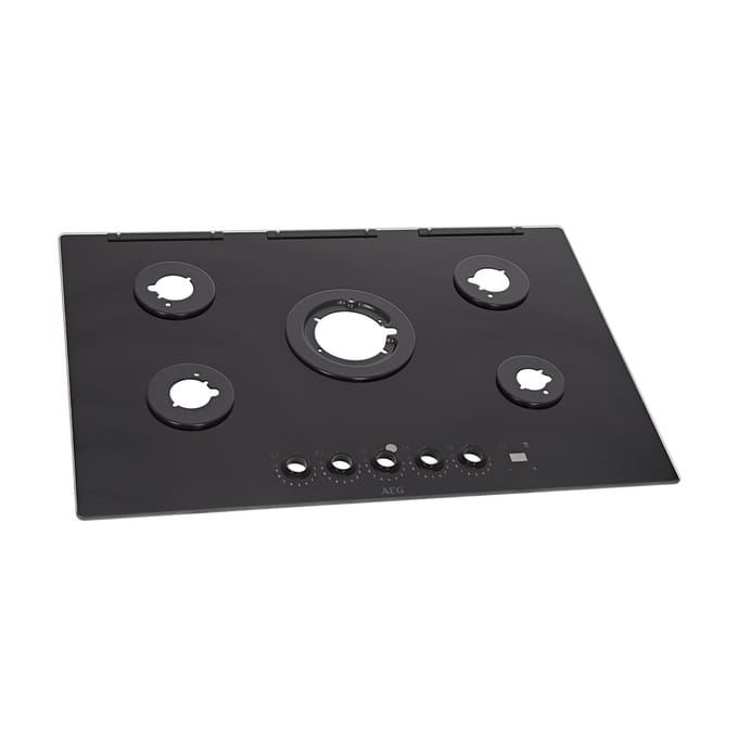 AEG bovenblad, zwart, AEG, 740x510mm 140117417067