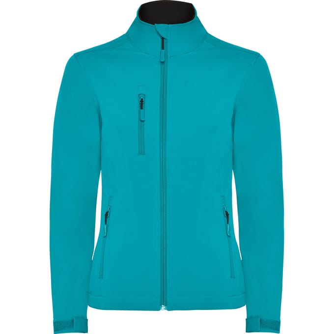Roly Dames/Dames Nebraska Zachte Shell Jas (Aquamarine)