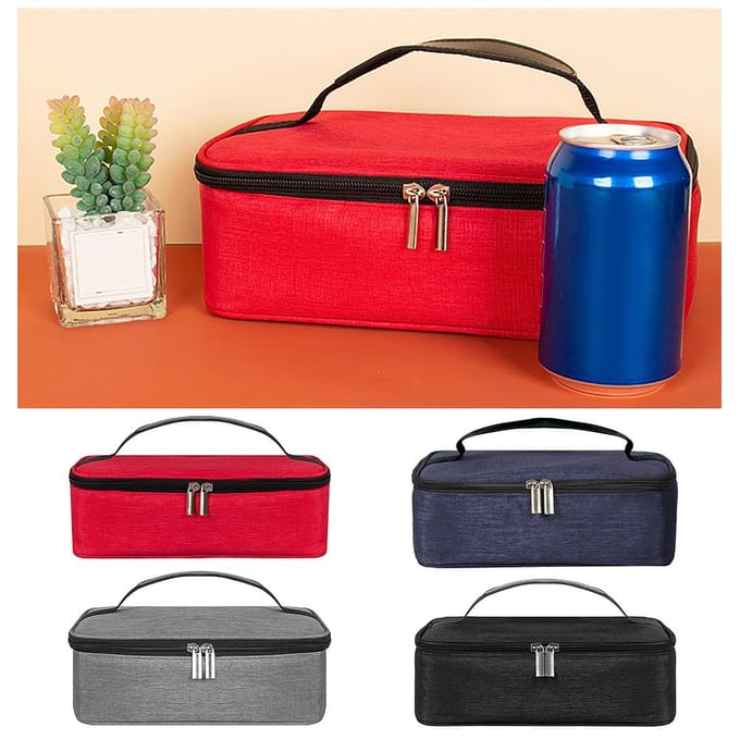 Draagbare thermisch geïsoleerde koeltas Mini-lunchtas voor kamperen, wandelen, BBQ-picknicks