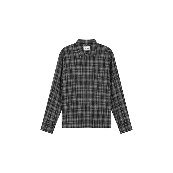 Shirt Olaf Hussein Plaid Boxy