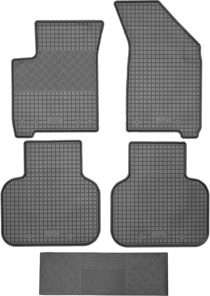 Max-Dywanik RIGUM - Rubber Automatten - Dodge Journey - 2008-2020 - Zwart