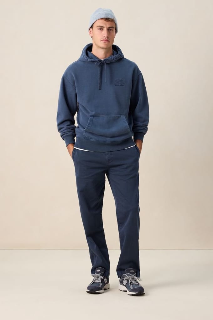 Sissy-Boy - Donkerblauwe mid-rise chino