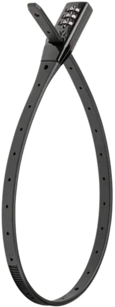 Kabelslot Axa Zipper Code 53cm x 10mm Zwart
