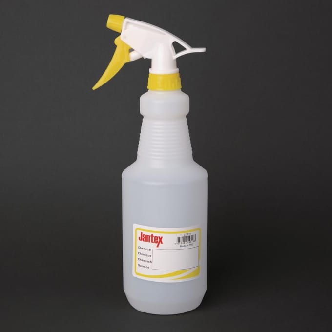 Jantex kleurgecodeerde trigger sprayfles geel 750ml