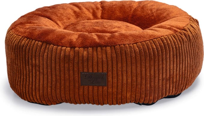 Designed by Lotte Ligmand Ribbed Kattenmand - Kattenkussen - Terra 50 x 50 x 17 cm - Kat