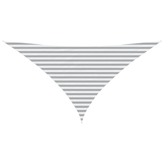 vidaXL - Zonneschaduw - Driehoekig - 3,5 - x - 3,5 - x - 4,9 - m - 100% - Polyester - Oxford
