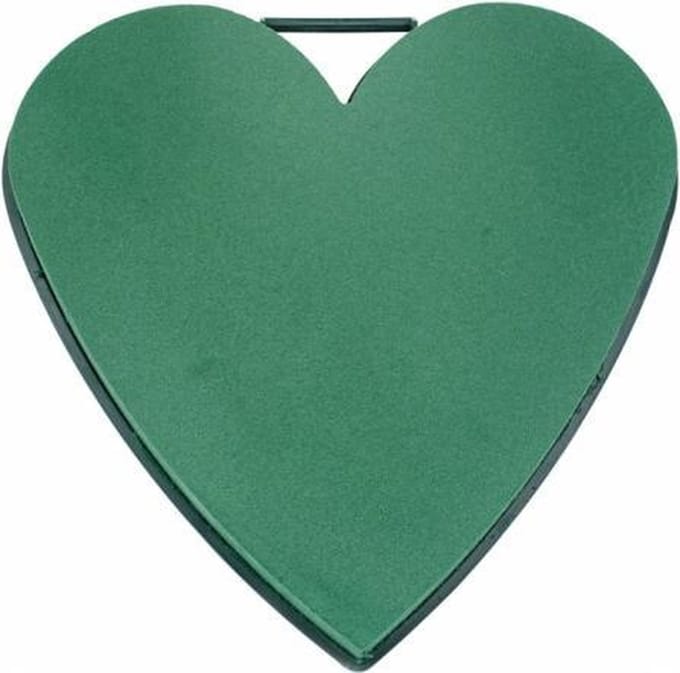 Oasis - Naylorbase - Solid Heart - Steekschuim - Hart - 2 stuks - 43x46cm