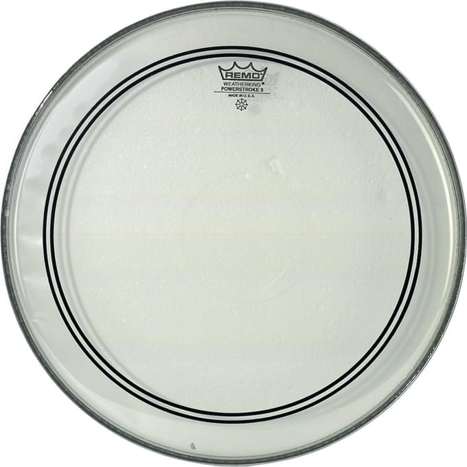 Remo Powerstroke 3 Clear 8", Tom Batter/Reso - Tom vel