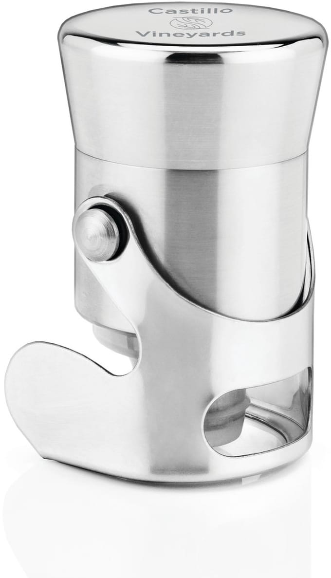 Viski Champagnestopper - Roestvrijstaal - Silverplated