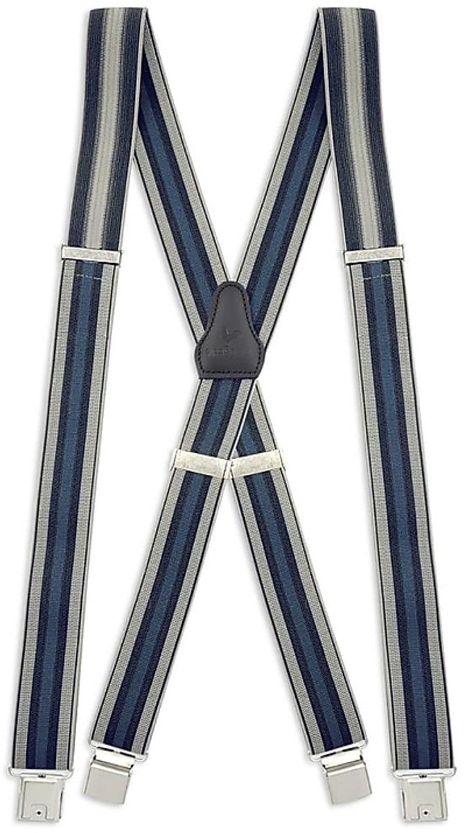 Sir Redman - Bretels - XL bretels Lucas Smith blauw - blauw / grijs