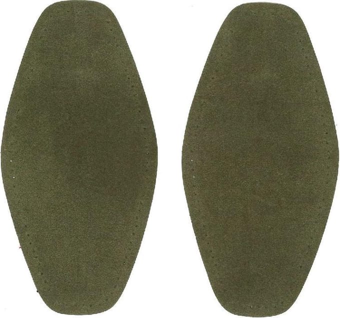 Reparatiedoek Strijkbaar Elleboogstukken - Groen - 95 x 185 mm