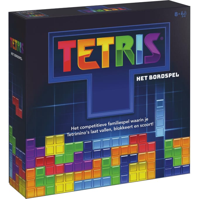 Tetris - Bordspel - Multiplayer puzzeluitdaging - Voor 2 tot 4 spelers - Vanaf 8 jaar