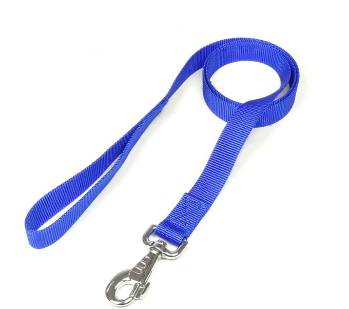De-Tail Hondenriem Nylon 15 mm x 130 cm Blauw