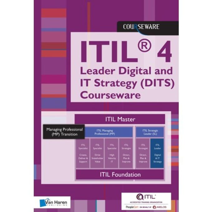 Itil® 4 Leader Digital And It Strategy (Dits) Courseware - Courseware - Van Haren Learning Solutions