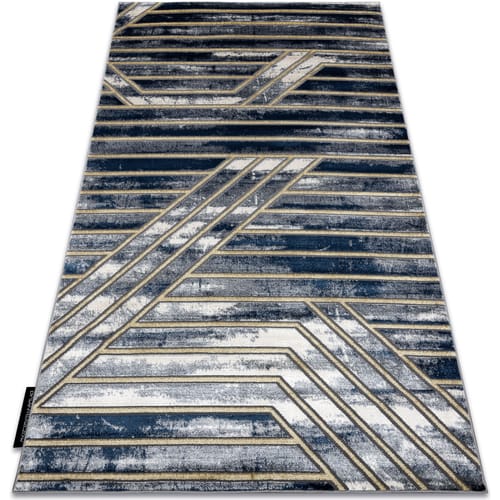Kleden Rugsx Tapijt DE LUXE modern 460 Lijnen - 140x190 cm