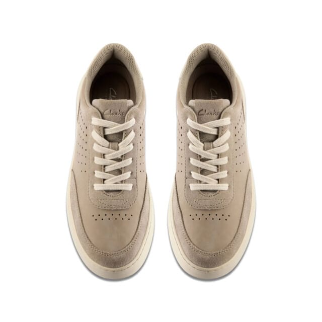 Clarks Courtlite Run - heren sneaker - Grijs - maat 41 (EU) 7 (UK)