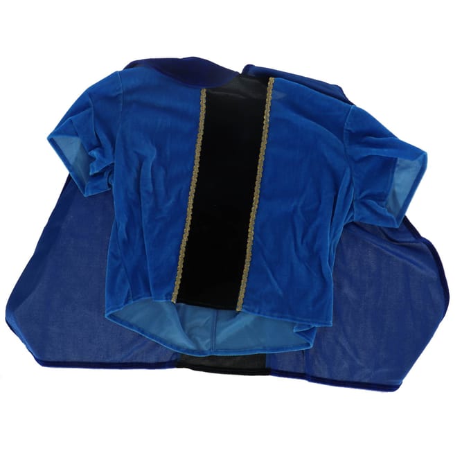Pietenpak Blauw Cape 110-116 Cm