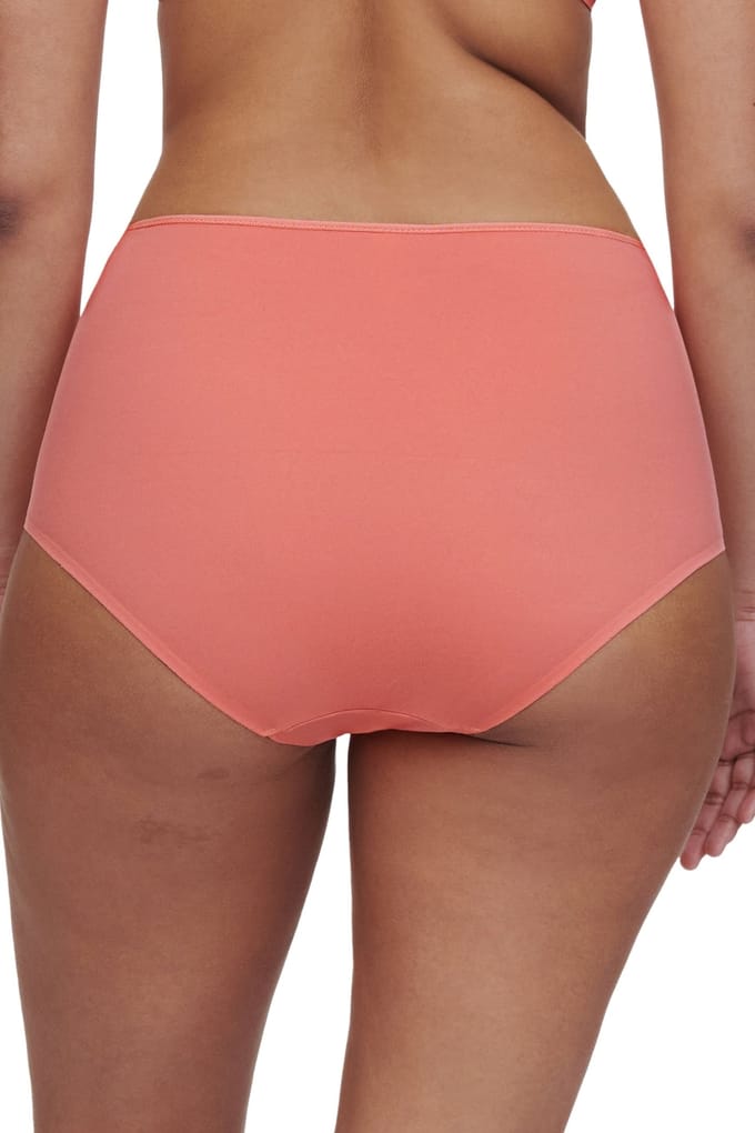 Chantelle Co Bo. Full Brief Support High W. Coral Größe: 44 | Unterhosen Outlet | Damen | Orange