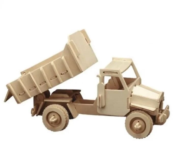 Pebaro Houten Bouwset Kiepauto