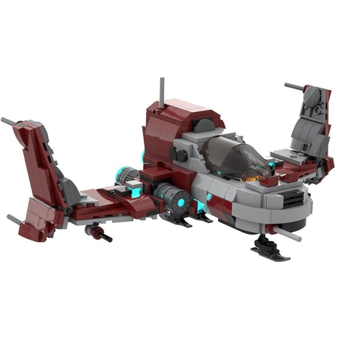 MOC Bouwstenen No Man's Sky: STRALENDE PILAAR BC1 Sciencefiction