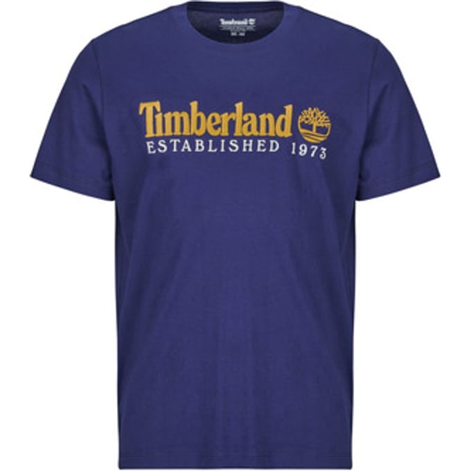 Timberland  T-shirt Korte Mouw SS Embroidered Established 1973