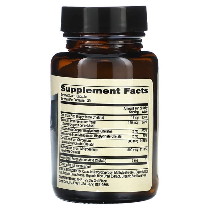 Dr. Mercola, Essentieel Mineralencomplex, 30 Capsules