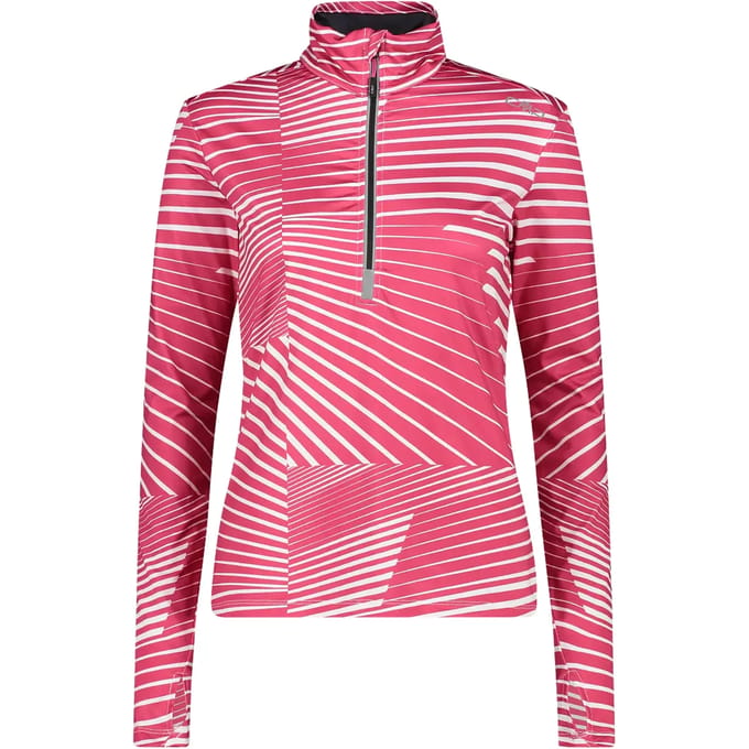 Damessweatshirt met halve rits CMP