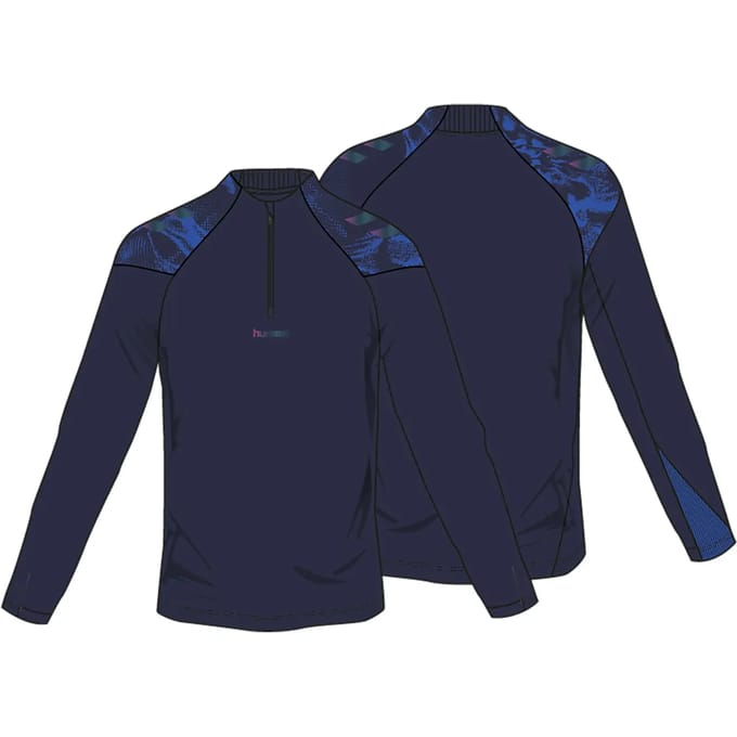 Sweater met 1/2 rits voor kinderen Hummel Blaze 26 Pro