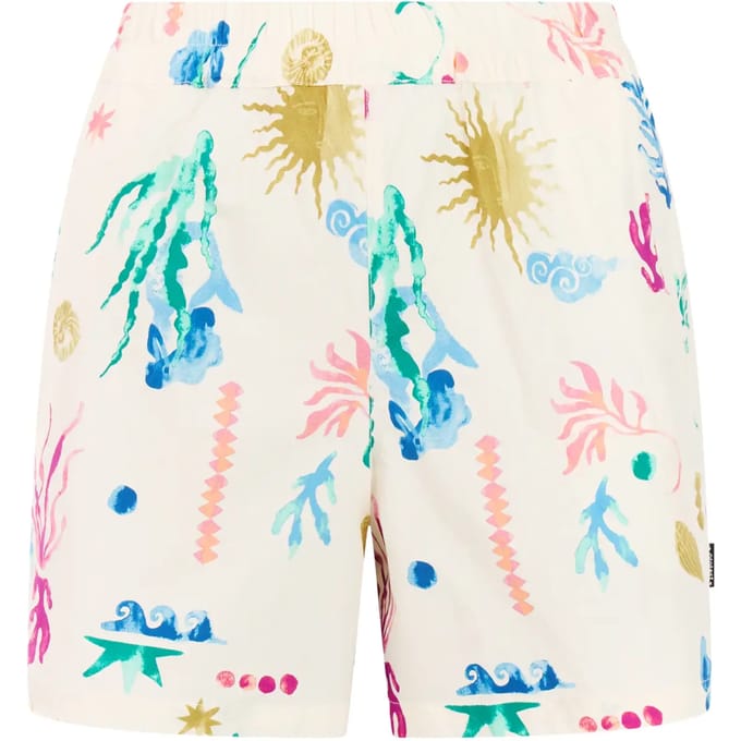 Protest PRTEscape - Korte broek Dames - Tailleband elastiek - Normale pasvorm - Wit