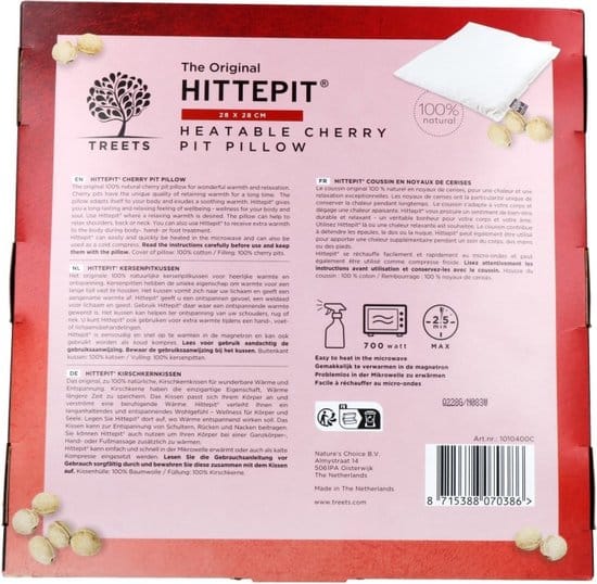 Treets Hittepit kussen Vierkant